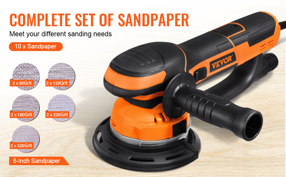 スキムボード　SANDER Husky 6 in. Low Vibration Palm Sander H4830 - The Home Depot