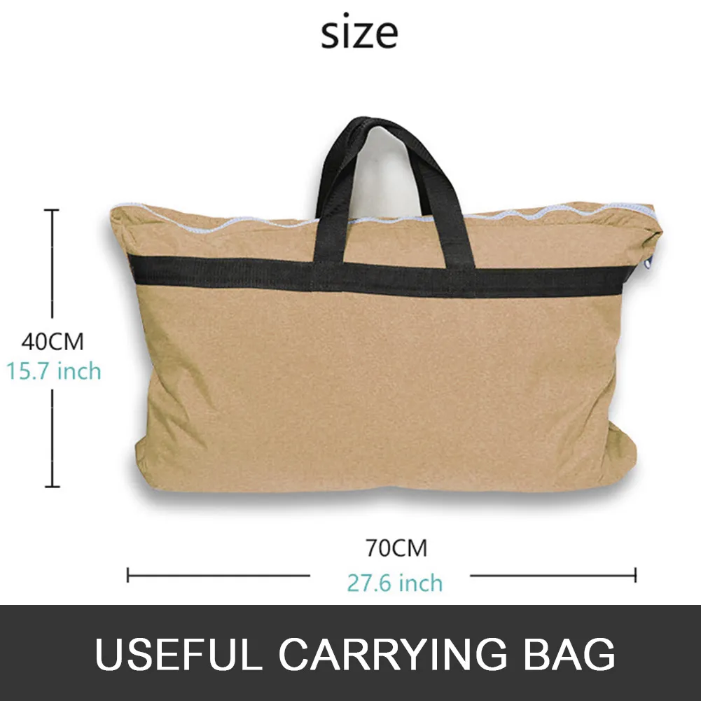 Bolsa de transporte para carrito de golf VEVOR con dimensiones (40 cm x 70 cm).