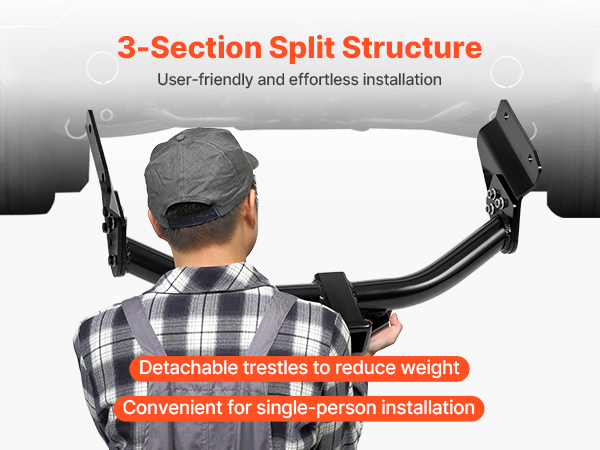 VEVOR Class 3 Trailer Hitch, 2-Inch Receiver, Compatible