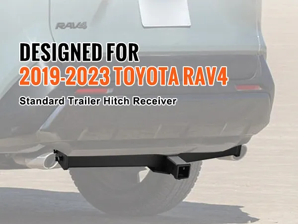 VEVOR class 3 trailer hitch for 2019-2023 toyota rav4, easy installation, sturdy material, strong towing capacity.