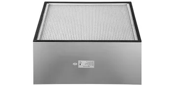 Filtro de repuesto HEPA VEVOR en un elegante marco de metal, con una superficie de malla fina.