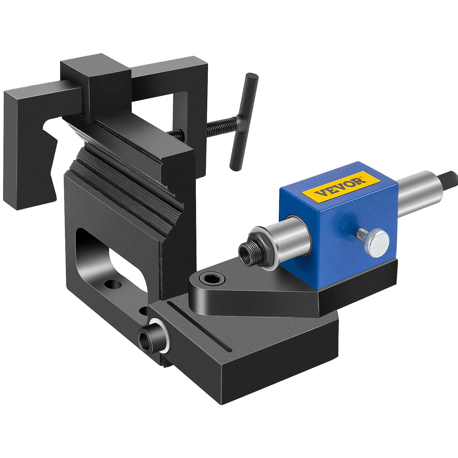 VEVOR pipe notcher with adjustable clamp and robust metal construction.