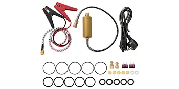 Accesorios para compresores de aire PCP VEVOR, incluidos cables, cordones y juntas tóricas.