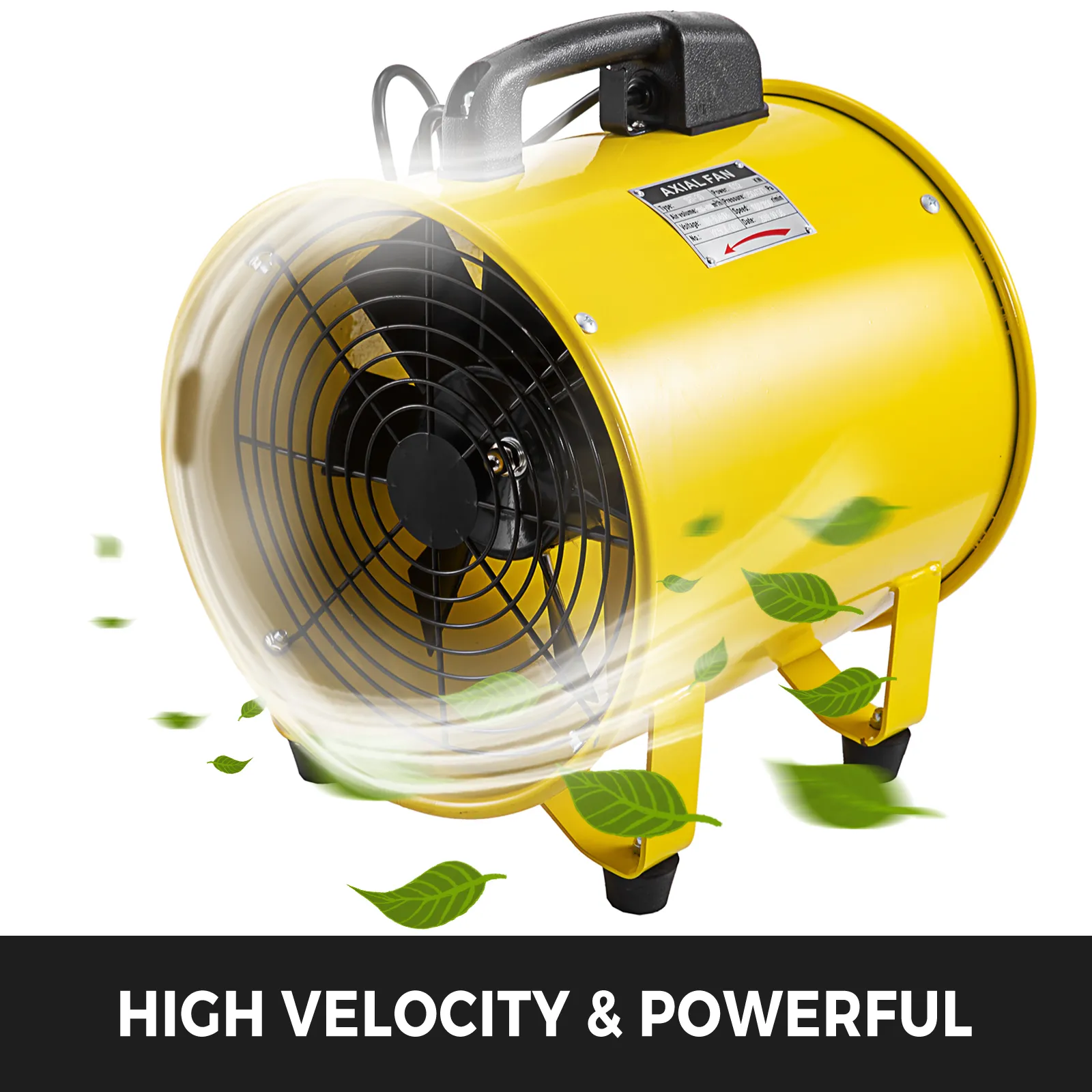 Extractor Fan Motor Rotation 12'' Extractor Fan Blower 2 Speed 520w 1900/2800r/min High Rotation Air ...