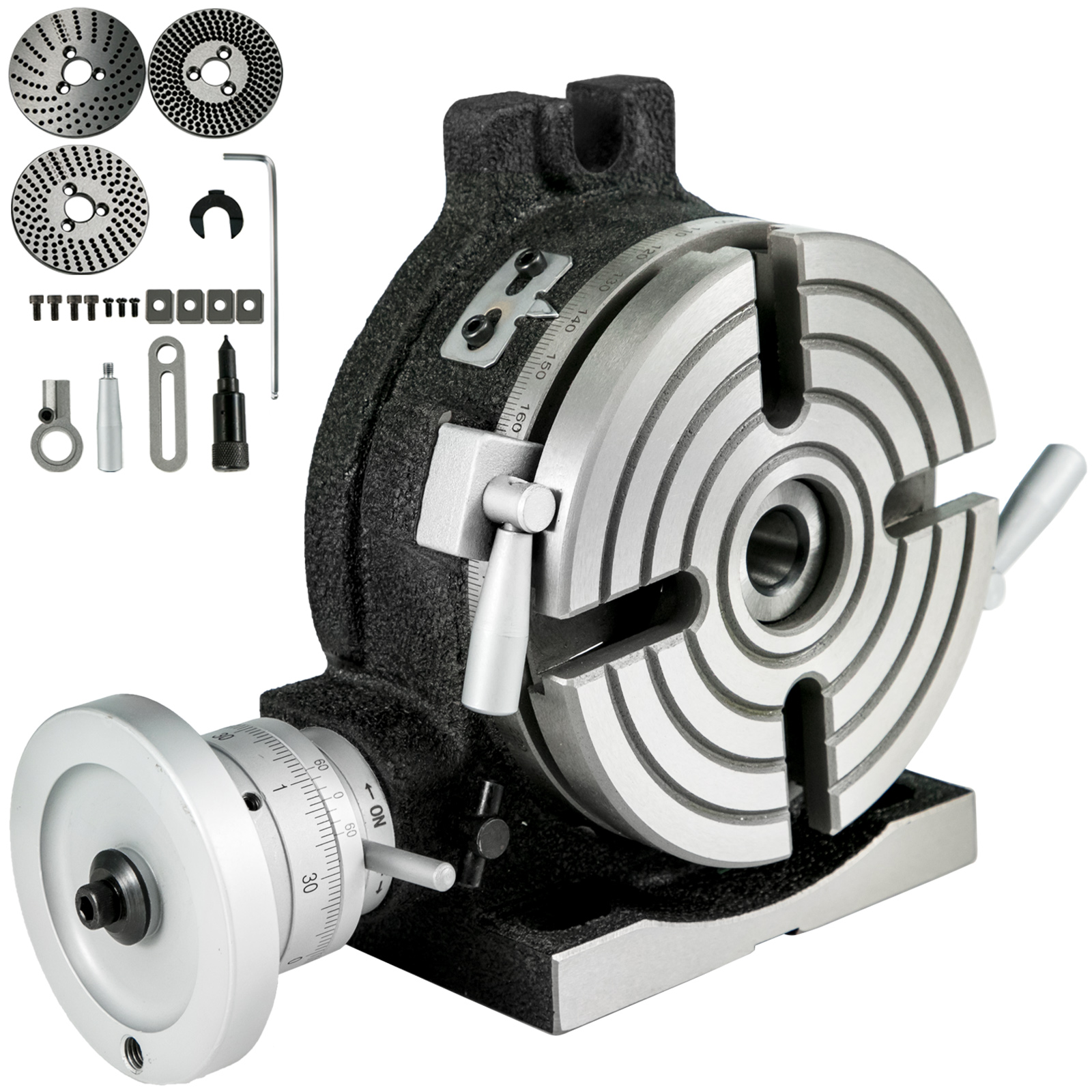 VEVOR Rotary Table 6inch(150mm) Horizontal Vertical Milling Table