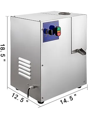 Pressa per canna da zucchero VEVOR, acciaio inossidabile, dimensioni 18,5"x12,5"x14,5".