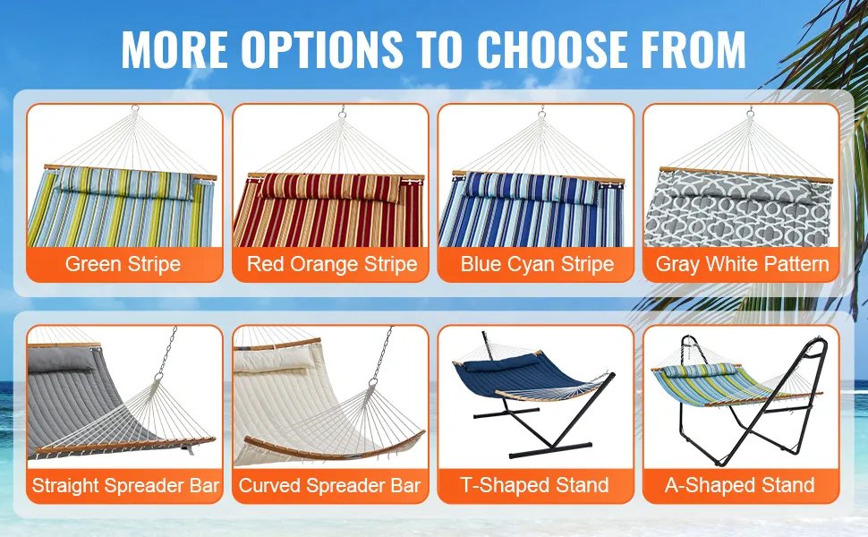 Tangkula 12Ft Hammock With Heavy-Duty Steel Stand, Woven Hammock Chair