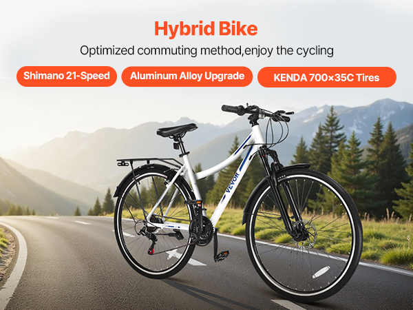 VEVOR hybrid bikes for women — Smooth and Comfortable Ride