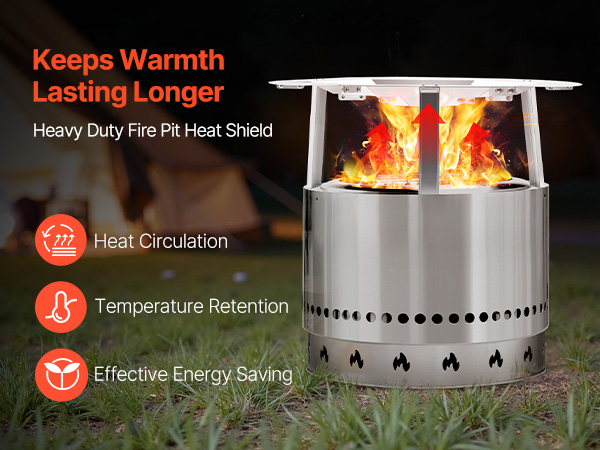 VEVOR Solo Heat Deflector – 27