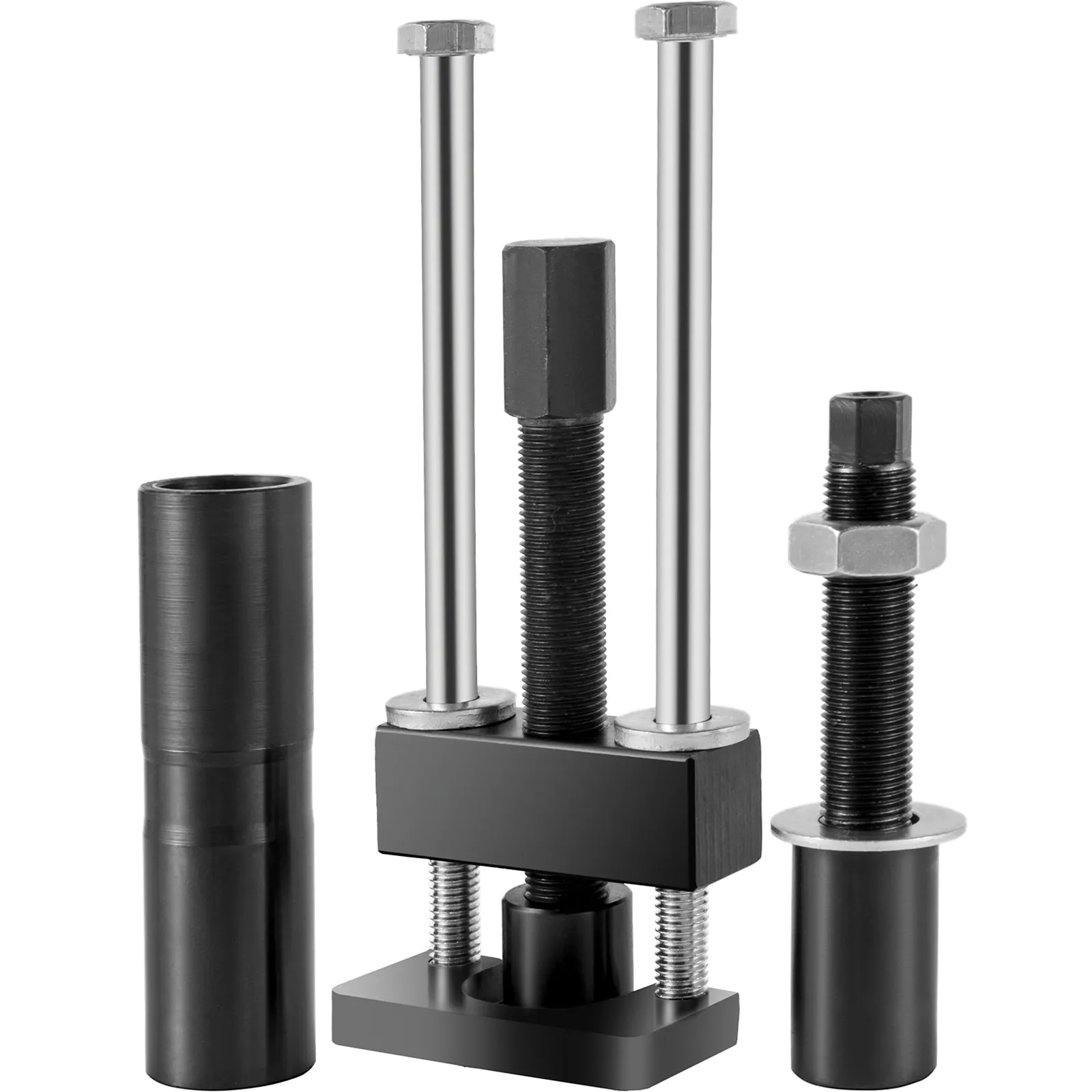 Herramienta para carrera de cojinetes de eje principal VEVOR con pernos y manguitos cilíndricos.