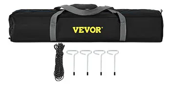 Refugio para pesca en hielo VEVOR con bolsa de transporte, anclas y cuerda.