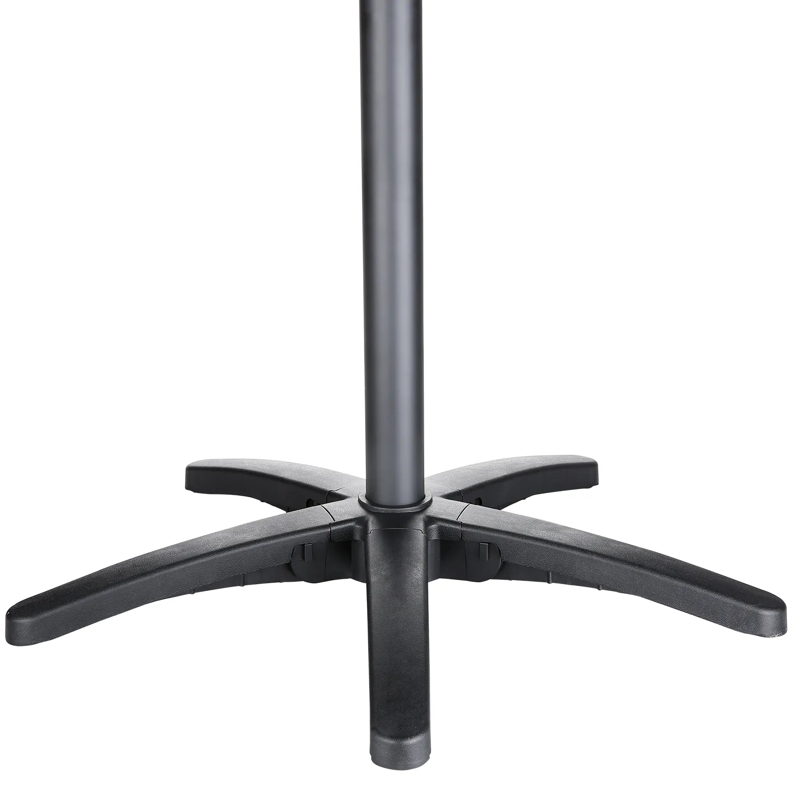 Soporte de parrilla eléctrica VEVOR y base resistente en vista de cerca. Soporte elegante y estable.