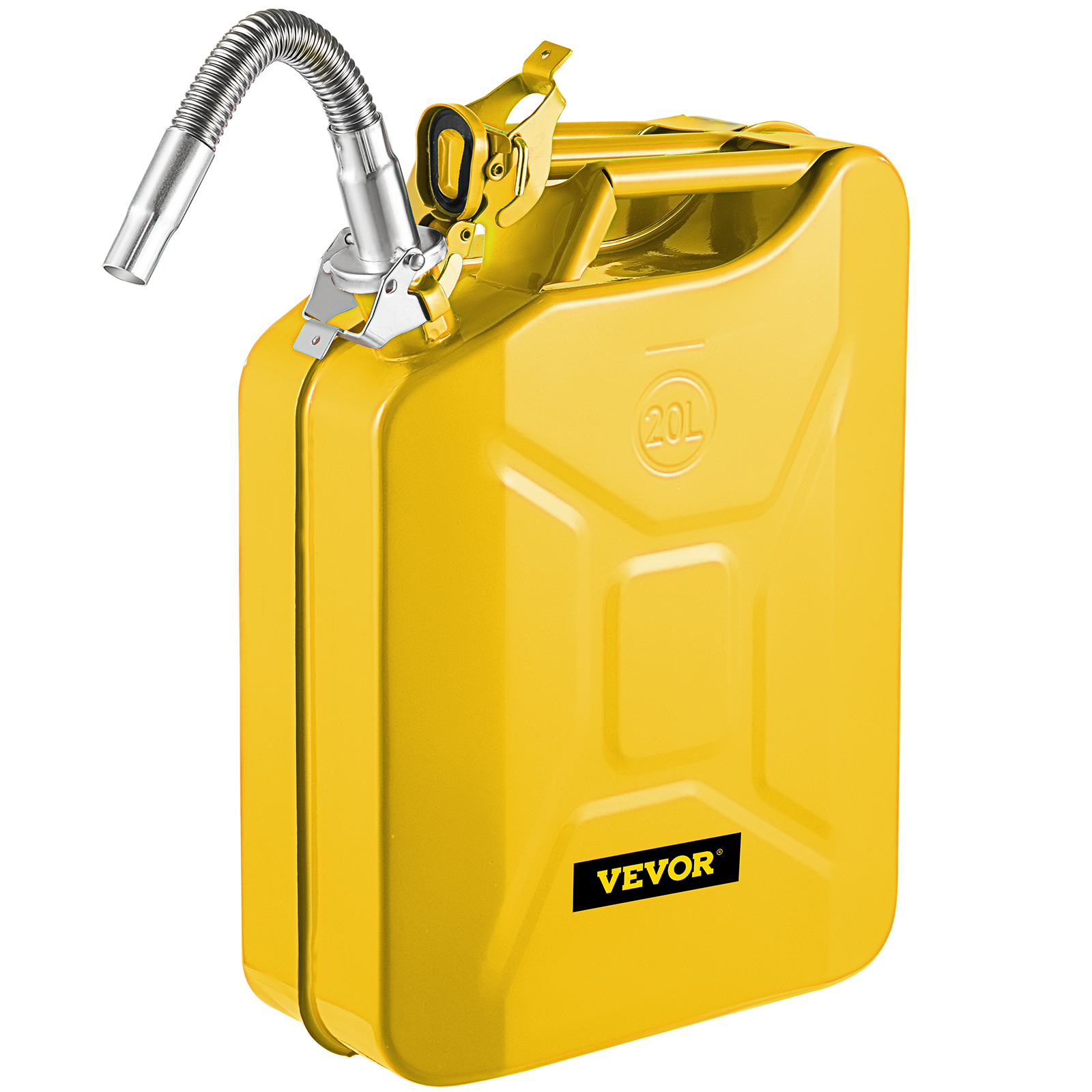 VEVOR Jerry Fuel Can, 5.3 Gallon / 20 L Portable Jerry Gas Can