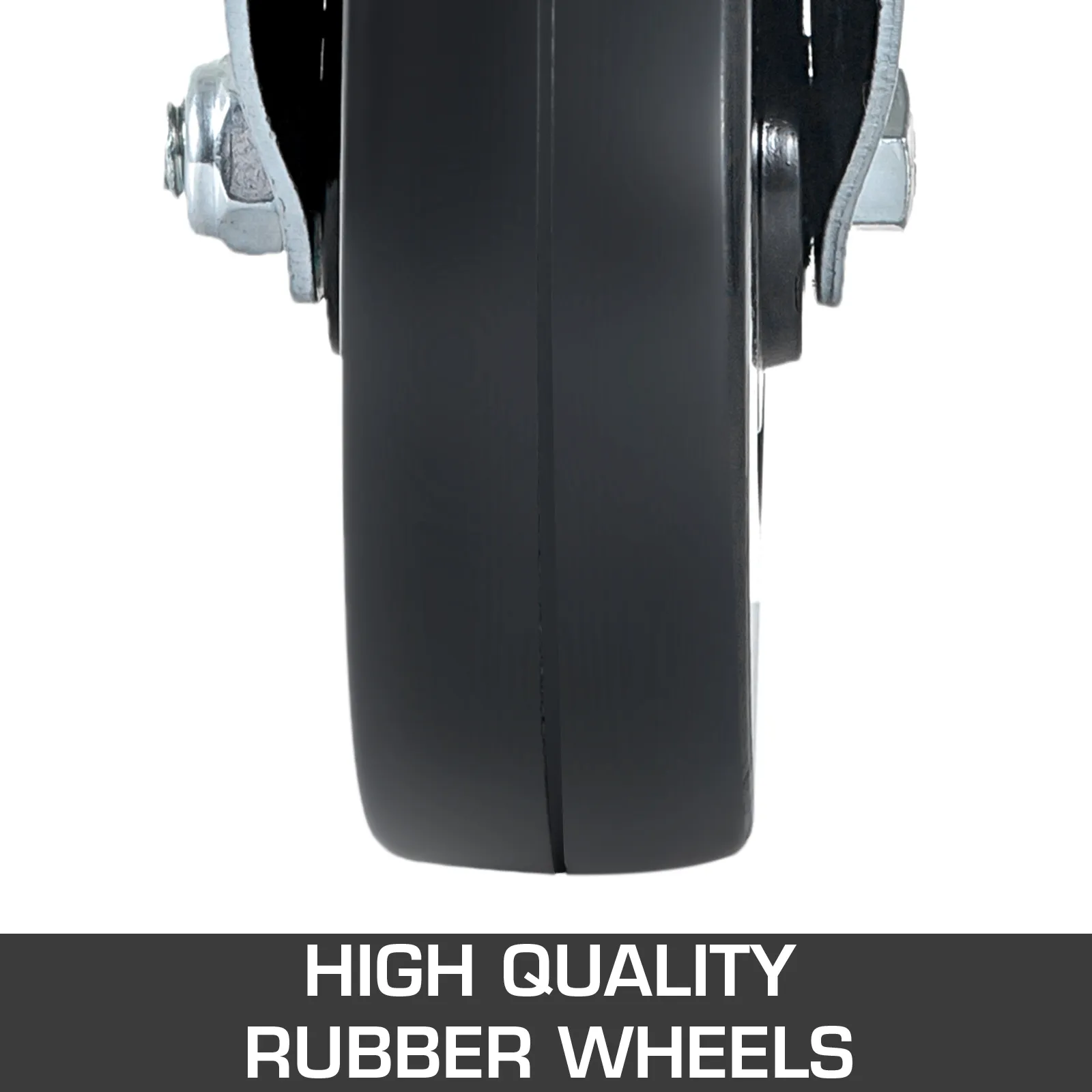 VEVOR scaffolding caster wheels with high-quality rubber construction.