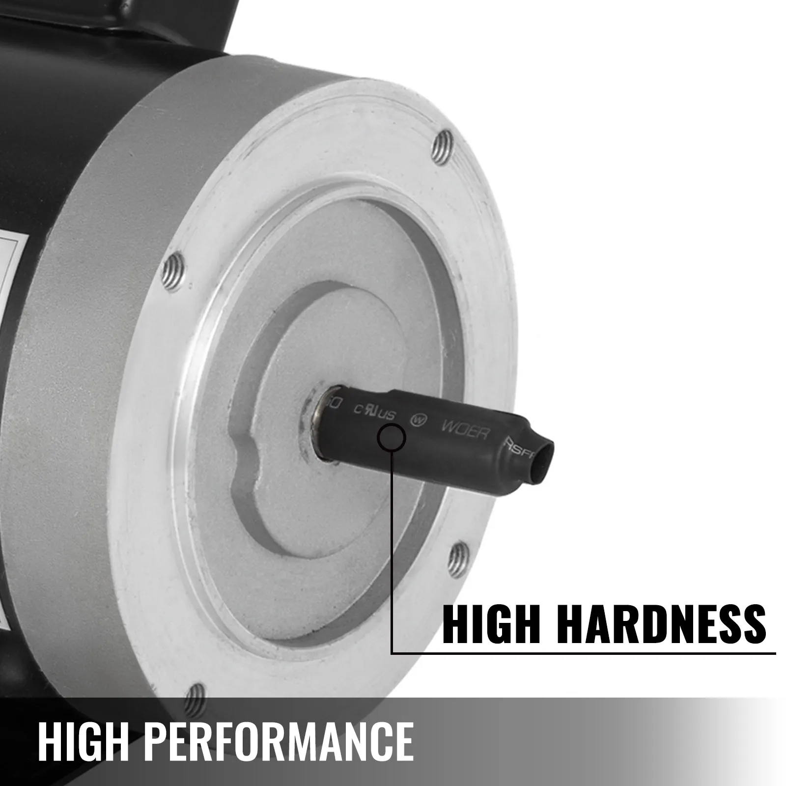 Motor eléctrico VEVOR de alta dureza y altas prestaciones.