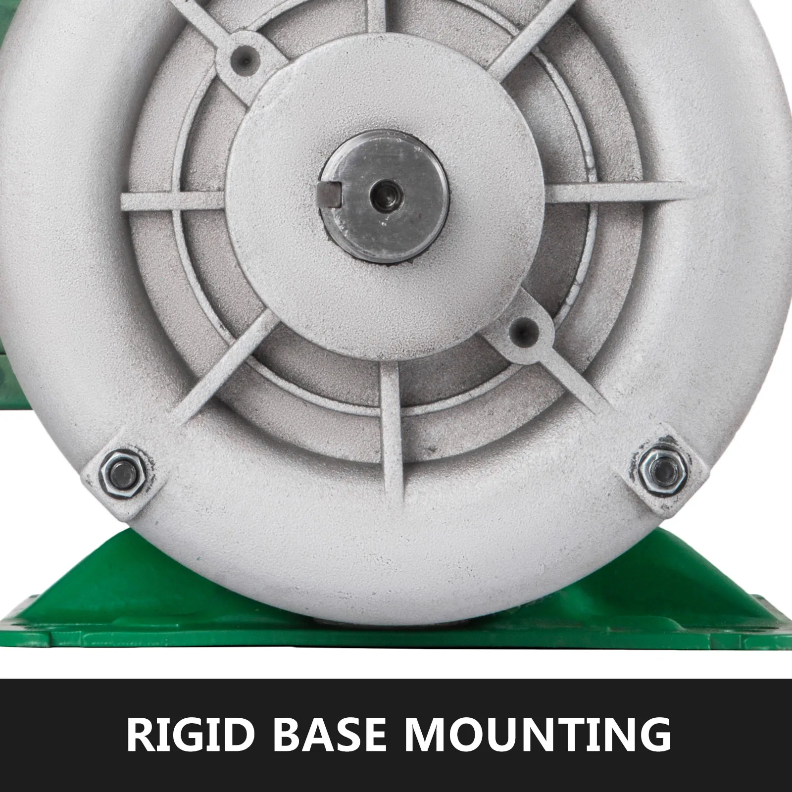 Motor eléctrico VEVOR con montaje de base rígida.