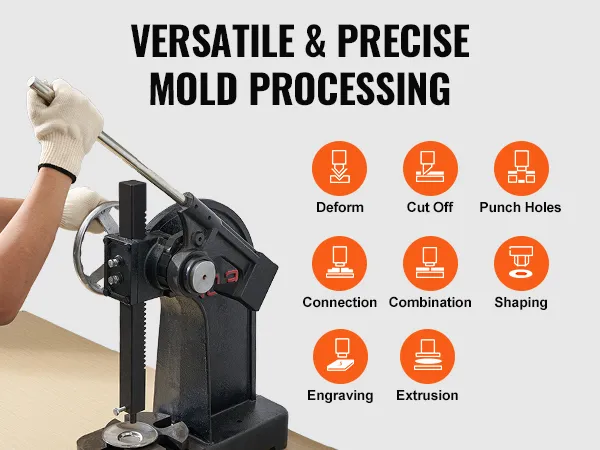 VEVOR versatile and precise mold processing machine with multiple functions.