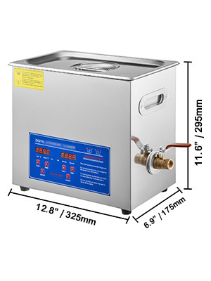 Sonic Cleaner with Digital Timer & Heater, Professional Ultra