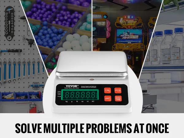 VEVOR industrial counting scale for hardware stores, financial institutions, jewelry stores, and others.