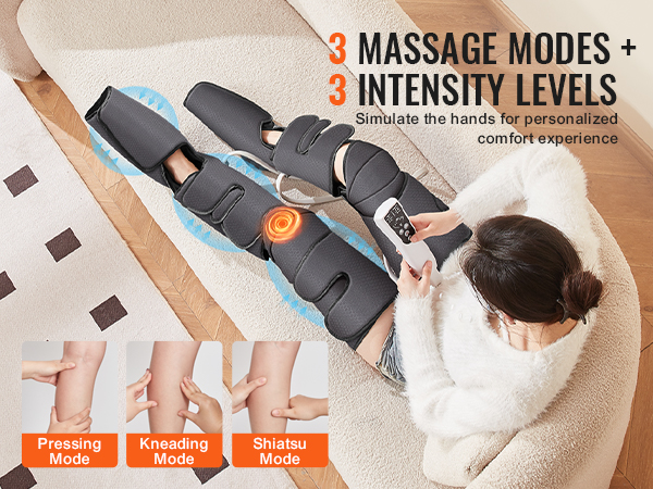 ＬＥＧ　ＭＡＳＳＡＧＥＲ（エアマッサージャー） Amazon.com: Air Compression Leg & Foot Massager with Heat