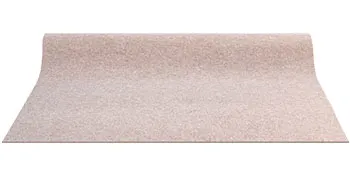 Alfombra enrollable para barco VEVOR de color marrón con una textura suave sobre fondo blanco.