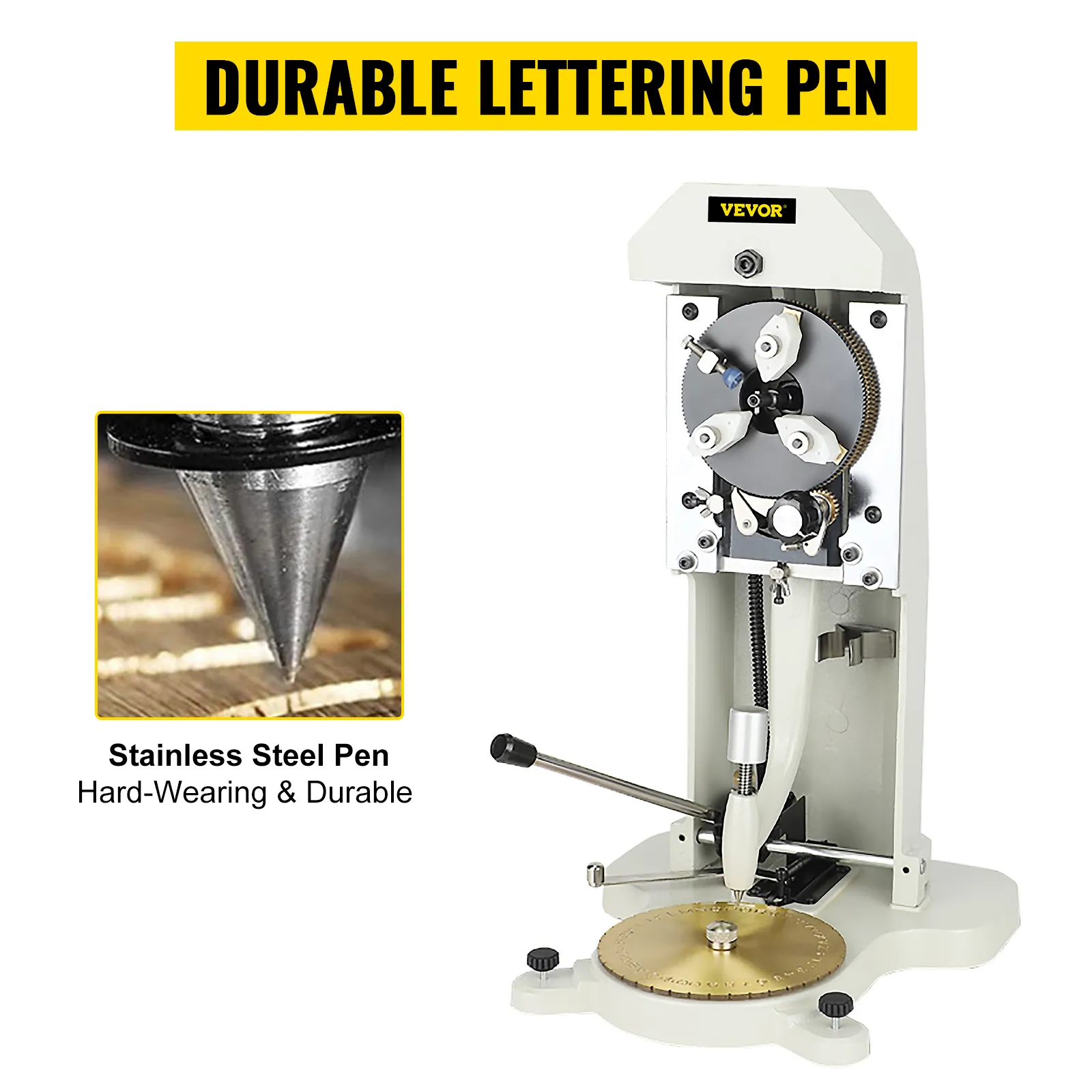 VEVOR-Ringgravierer mit langlebigem Edelstahlstift.