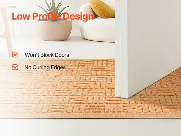 VEVOR Door Mat, 29.53 x 17.72 Inch, Front Door Mat Outside Entrance ...