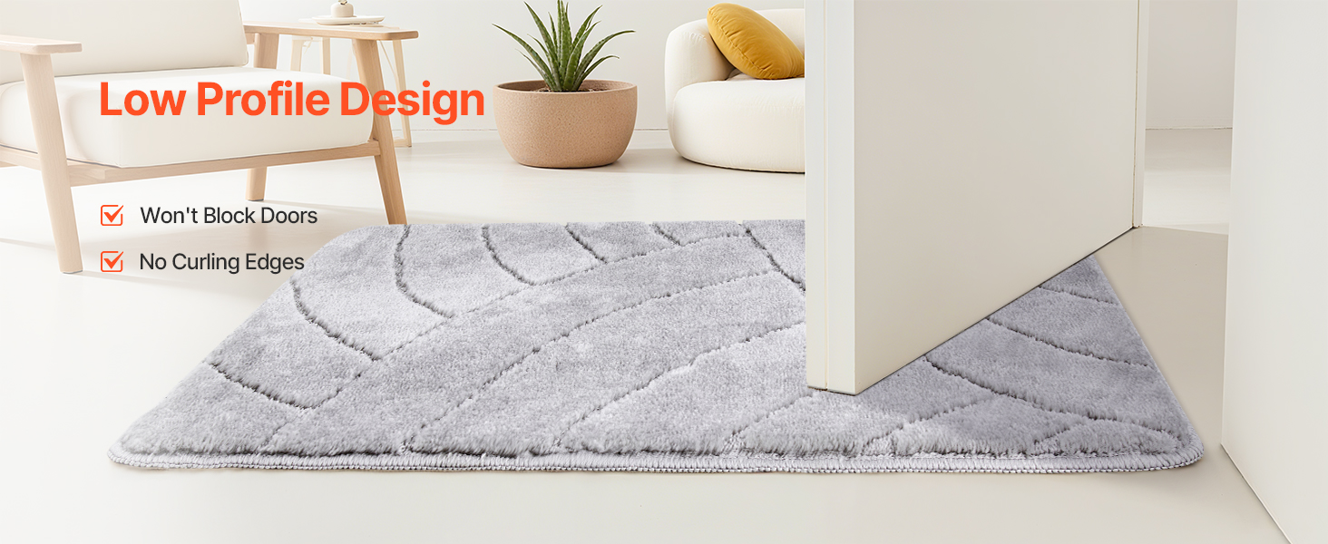 VEVOR Front Door Outside Mats – 35.83 x 24.02 Inch, Grey