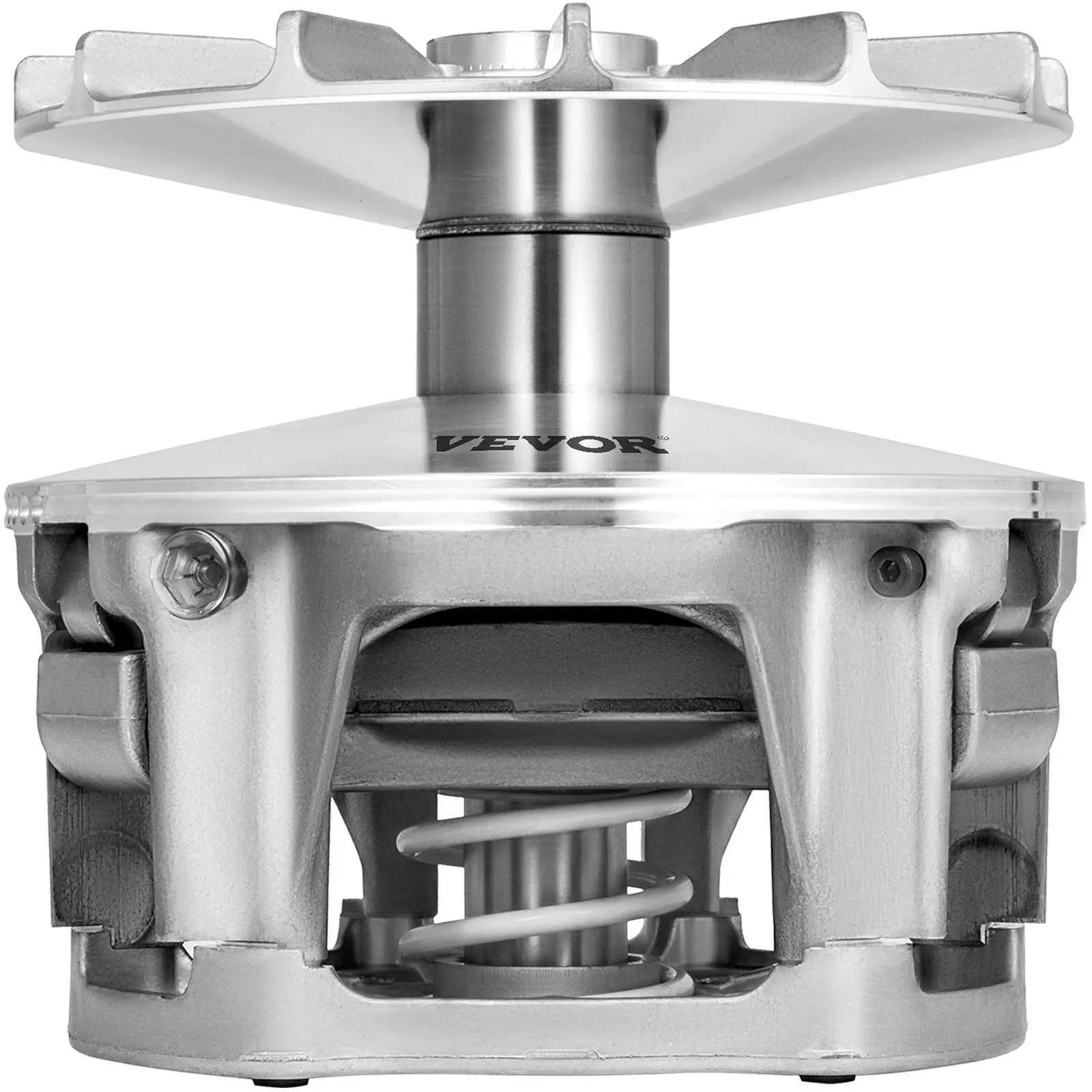 Embrague de transmisión primaria VEVOR en color plata con resortes visibles y carcasa metálica resistente.