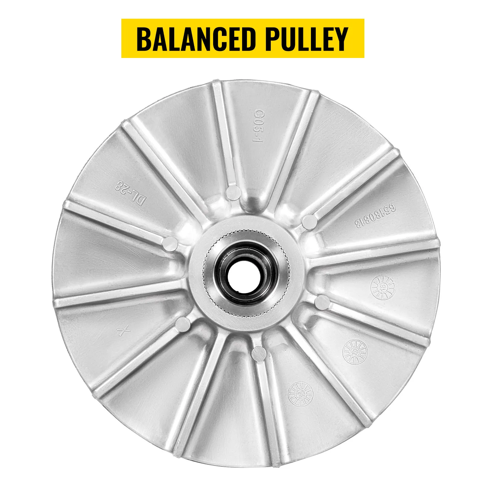 Polea equilibrada del embrague de transmisión primaria VEVOR.
