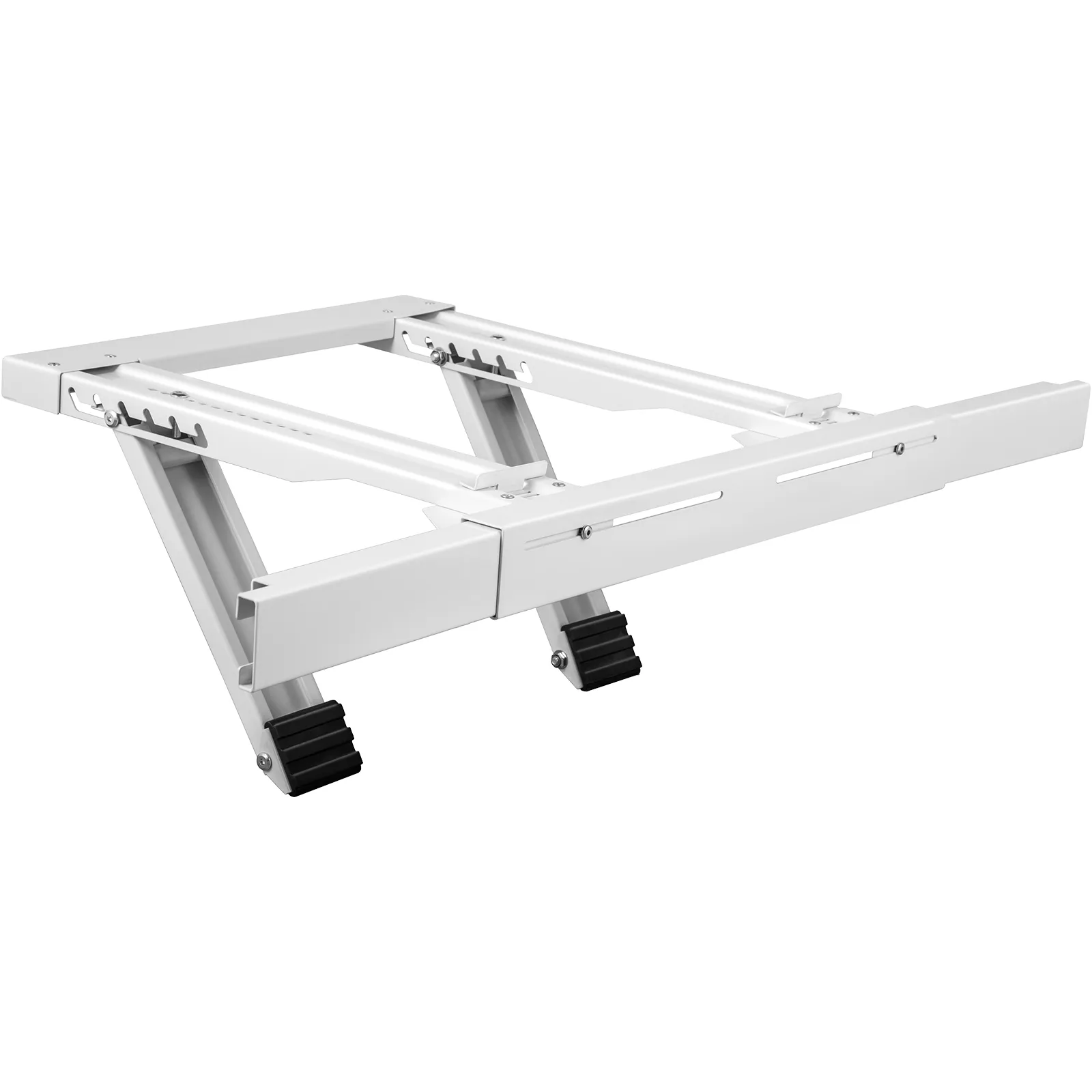 VEVOR air conditioner support bracket with adjustable rails and sturdy, durable construction.