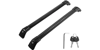 VEVOR roof rack for kia sorento, including crossbars, keys, and hex wrench.