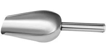 Accesorio mezclador de polvo VEVOR de acero inoxidable con diseño de mango ergonómico.