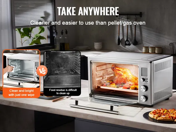 VEVOR 13-IN-1 Air Fryer Toaster Oven, Convection Oven