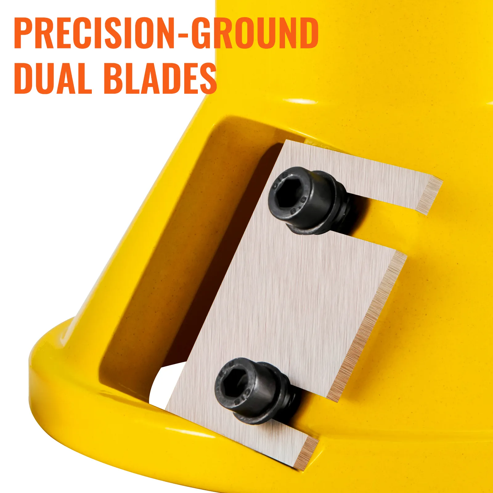 precision-ground dual blades on VEVOR tenon cutter for precise woodworking and tenoning tasks.