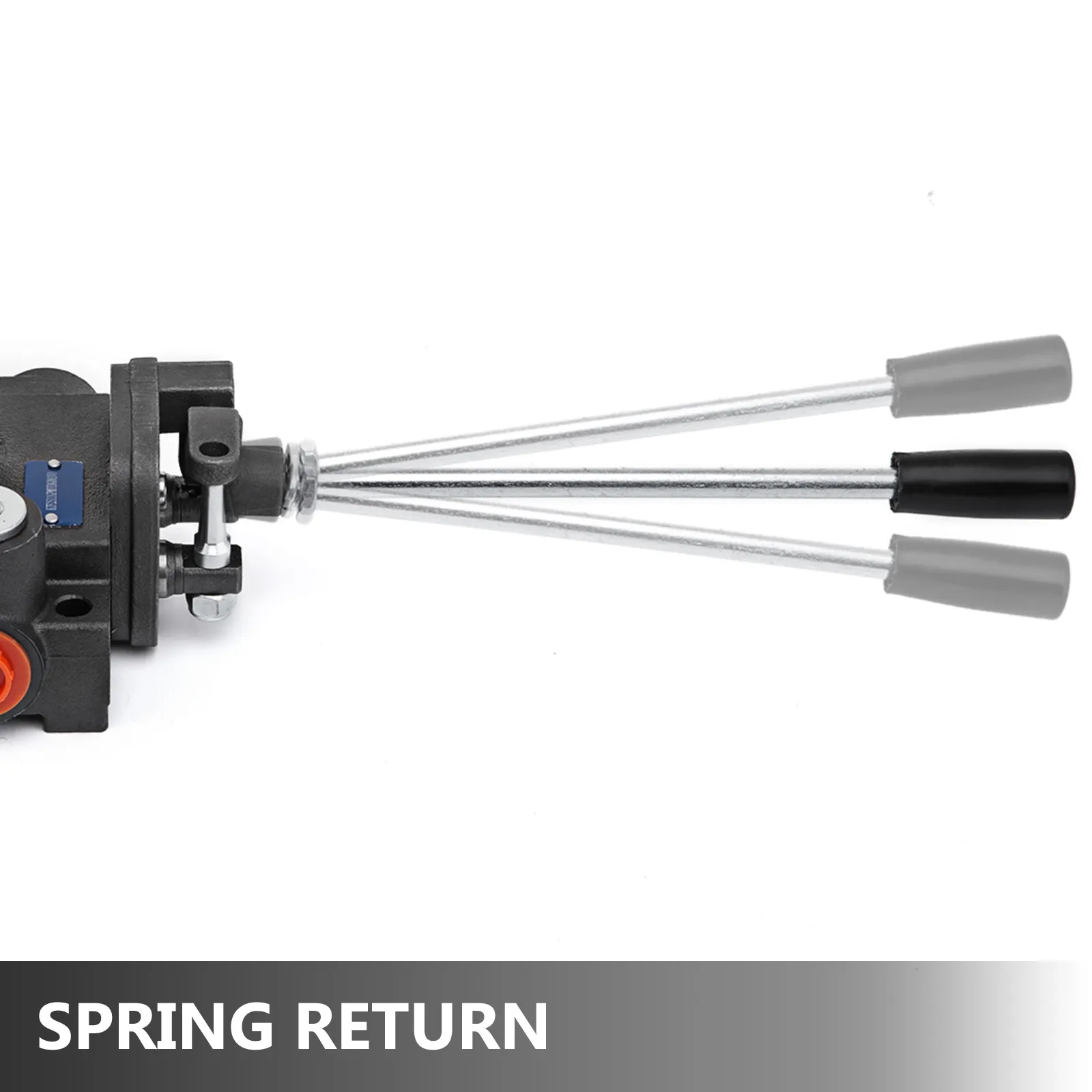 VEVOR hydraulic valve with three-position return lever.