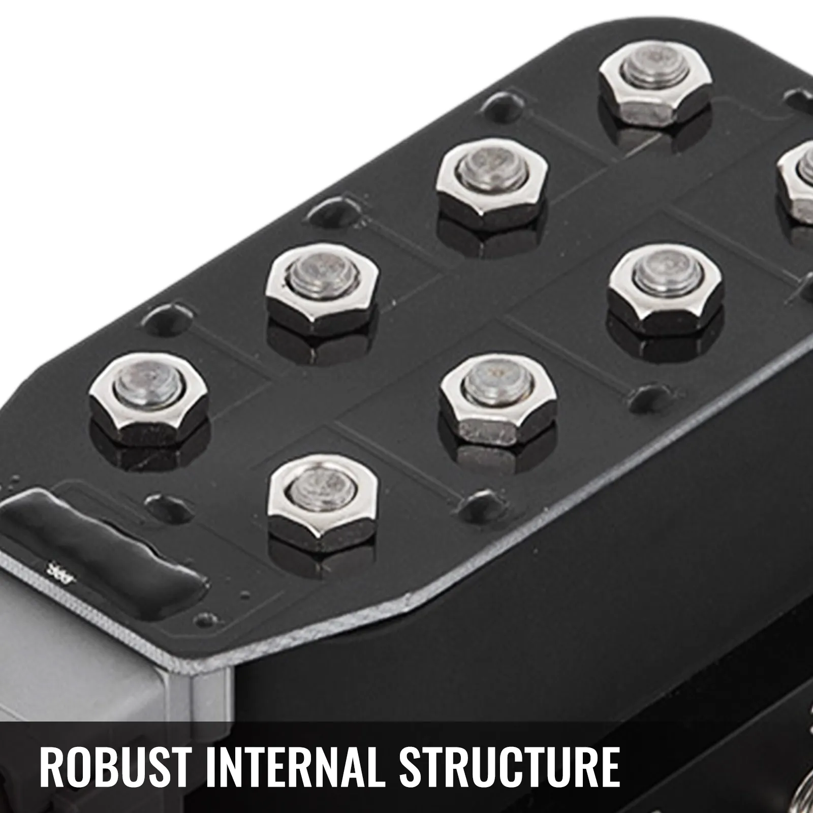 VEVOR accu x4 solenoid valve with robust internal structure and secure bolts.
