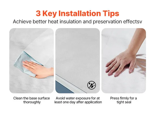 VEVOR Double Reflective Insulation Roll, Perforated Woven Fabric Radiant Barrier, 0.15mm 48 in x 125 ft, Double-Sided Aluminum Foil Heat Reflective Shield, Thermal Insulation Roll for Window RV Roof