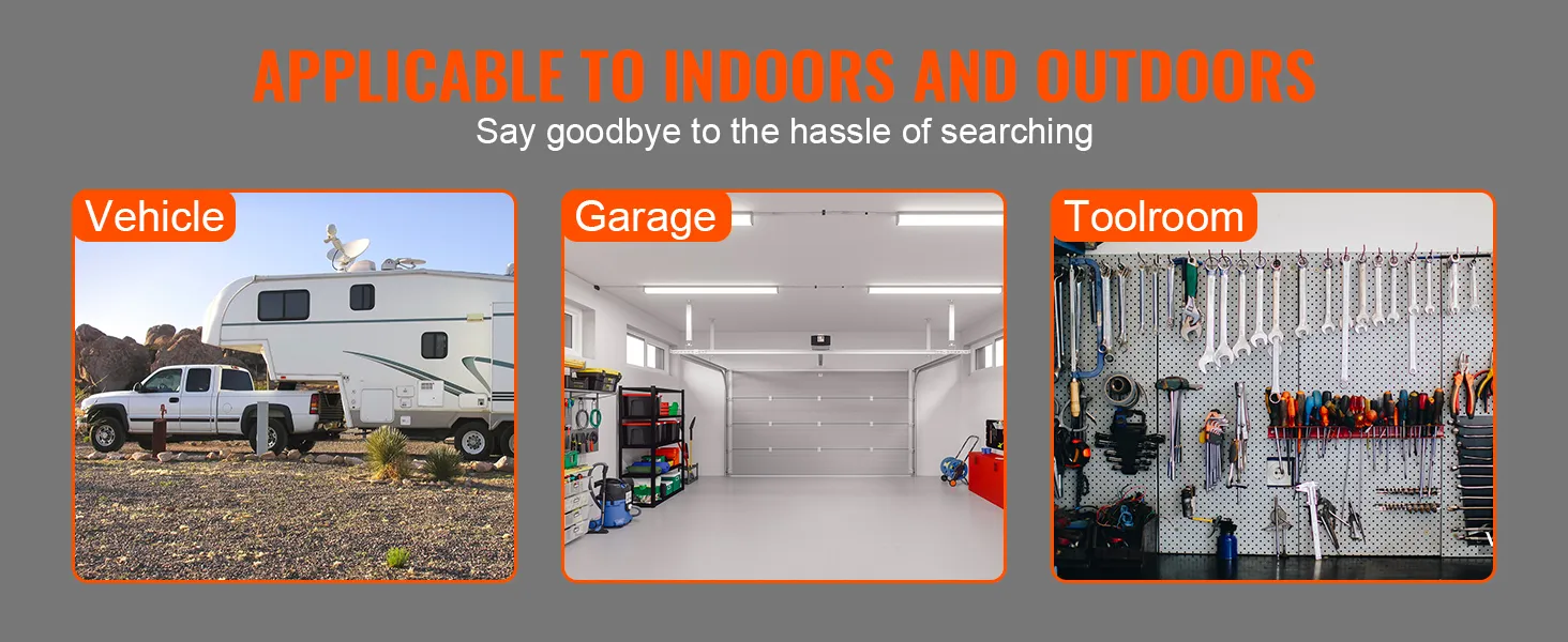 vehicle, garage, and toolroom storage solutions with VEVOR aluminum truck bed tool box. perfect for any space.