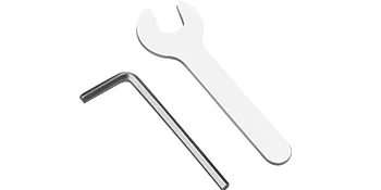 wrench and allen key for VEVOR acoustic room divider assembly.