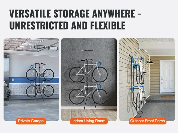 Stojak na rowery VEVOR do prywatnego garażu, salonu i ganku.