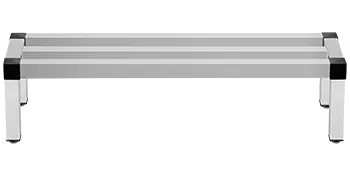 VEVOR aluminium stuwrek met stevige poten en een vlak oppervlak voor opslagdoeleinden.