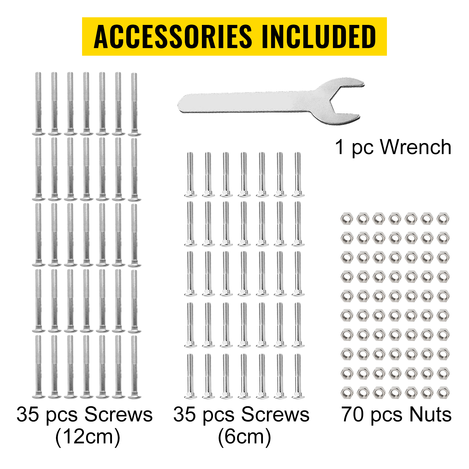 VEVOR Workbench Corner Brackets, 5mm Thick Steel Shop Table