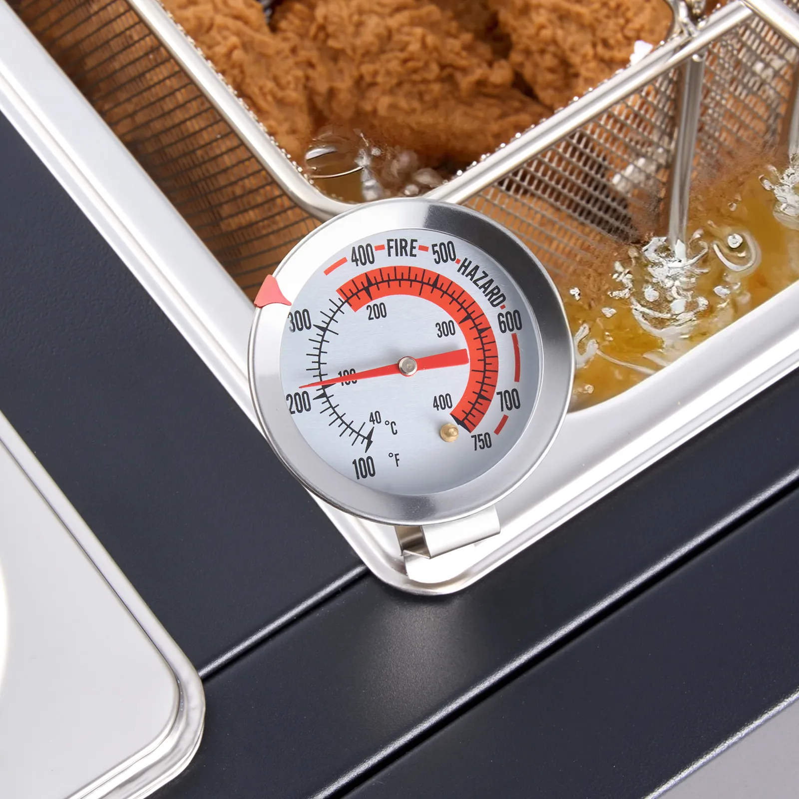 8QTx2 Outdoor Propane Deep Fryer Commercial Free Standing Cooker Two Tank