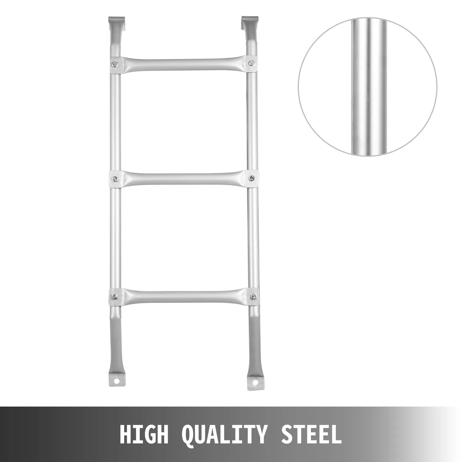 VEVOR egress ladder made of high quality steel.