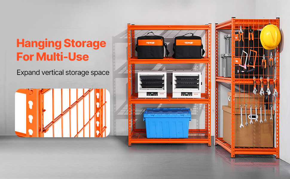 ☆ Garage Hanger LB Ver.4 Garage Hooks, 4 Pack Wall Mount Storage