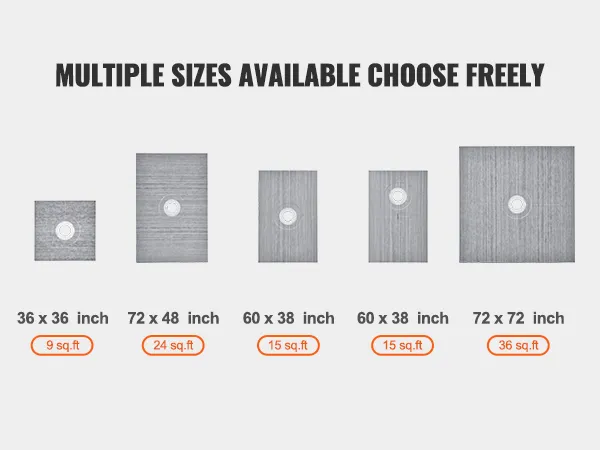 Montaż zestawu brodzika VEVOR: czyszczenie, nakładanie zaprawy, wyrównywanie brodzika, samodzielne wykonanie.