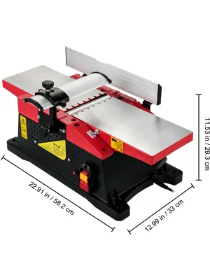 Regruesadora de banco para carpintería VEVOR con dimensiones de 22,91 x 12,99 x 11,93 pulgadas