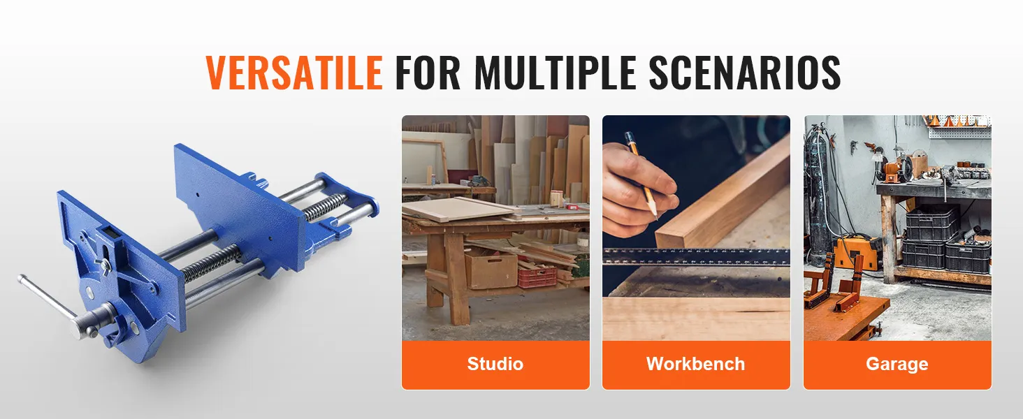 Imadło stolarskie VEVOR: wszechstronne narzędzie do stosowania w studiu, warsztacie i garażu.