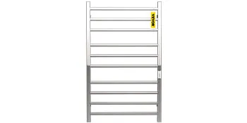 Toallero calefaccionado VEVOR con acabado en acero inoxidable y múltiples barras